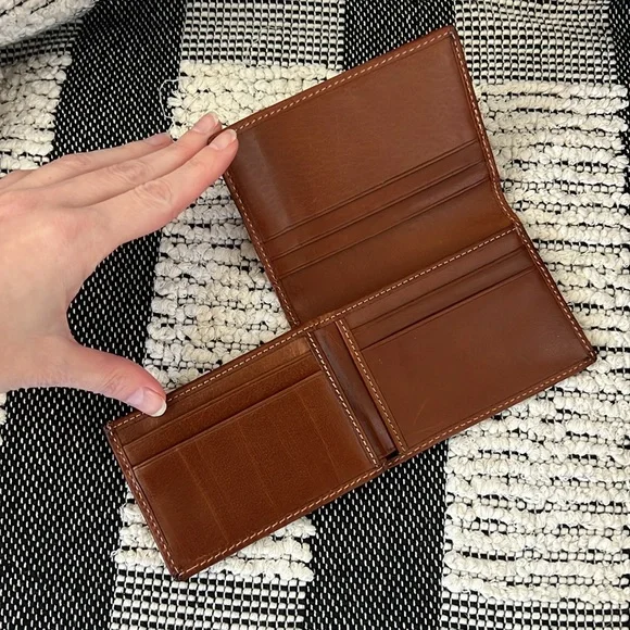 Coach Tan Leather Wallet NWOT - Picture 3 of 8